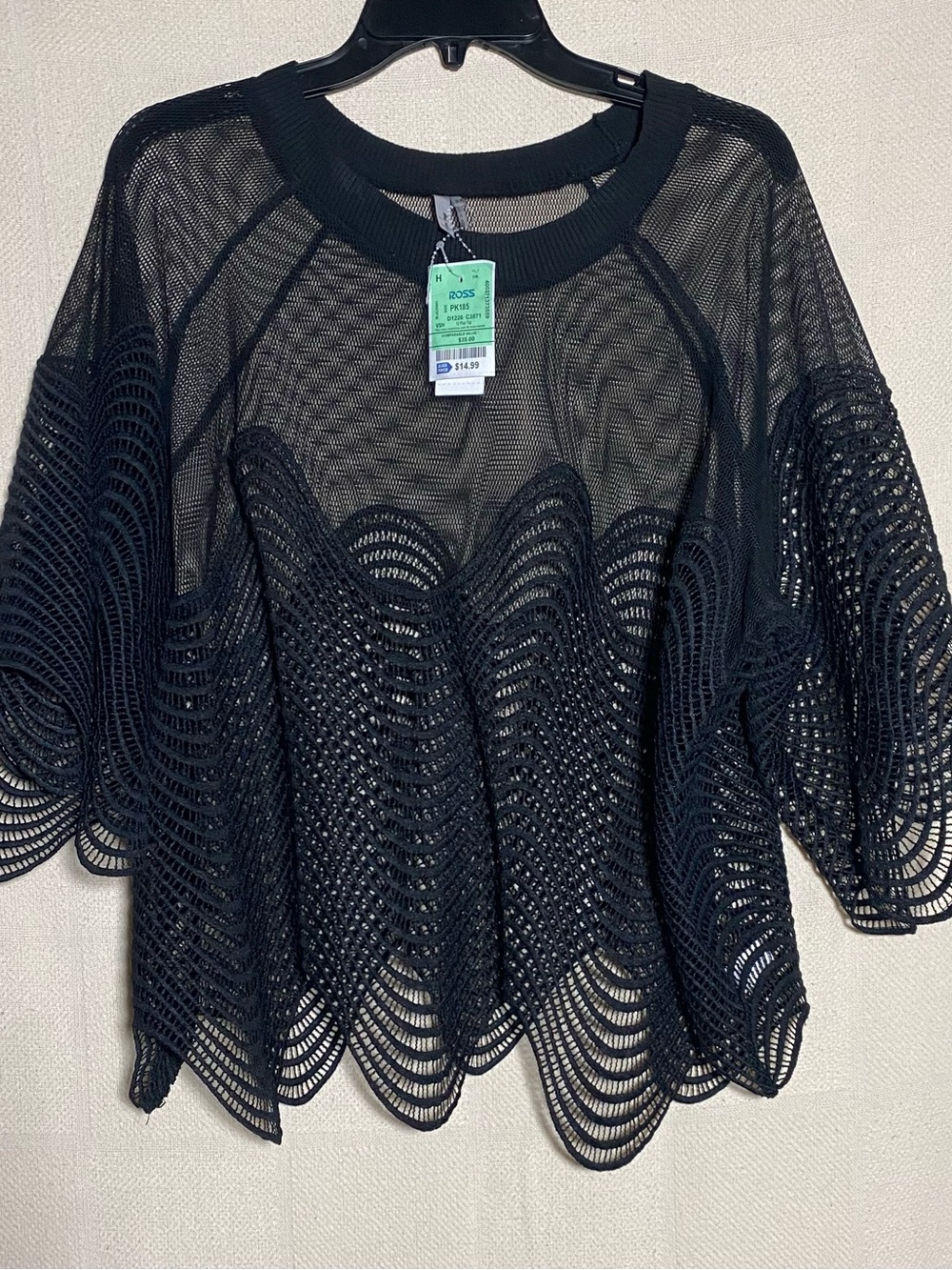 Women’s 3XL Sheer Top